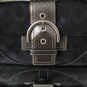 Authentic coach limited edition Coach python bag